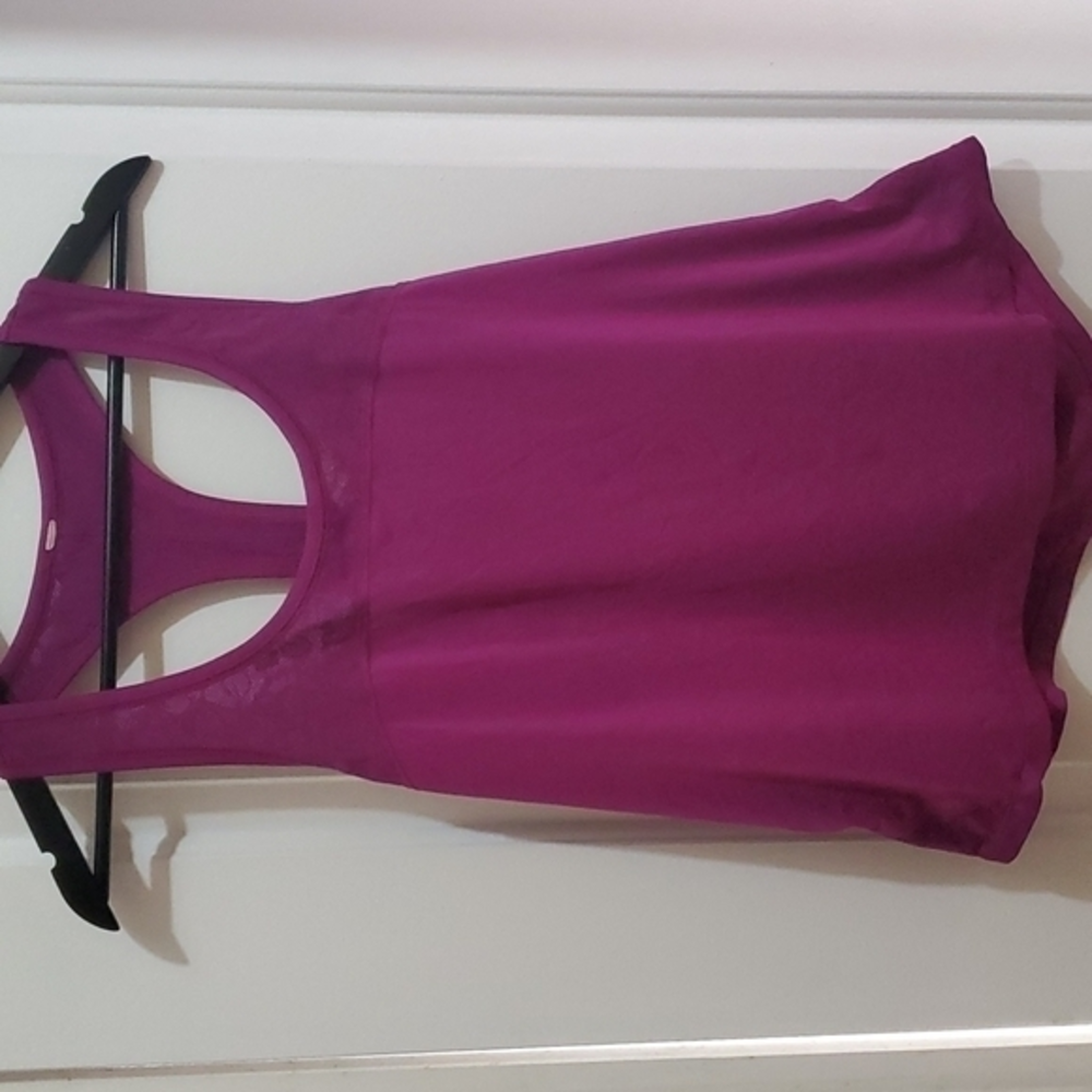 American Eagle top size XS purple‎ workout gym athletic